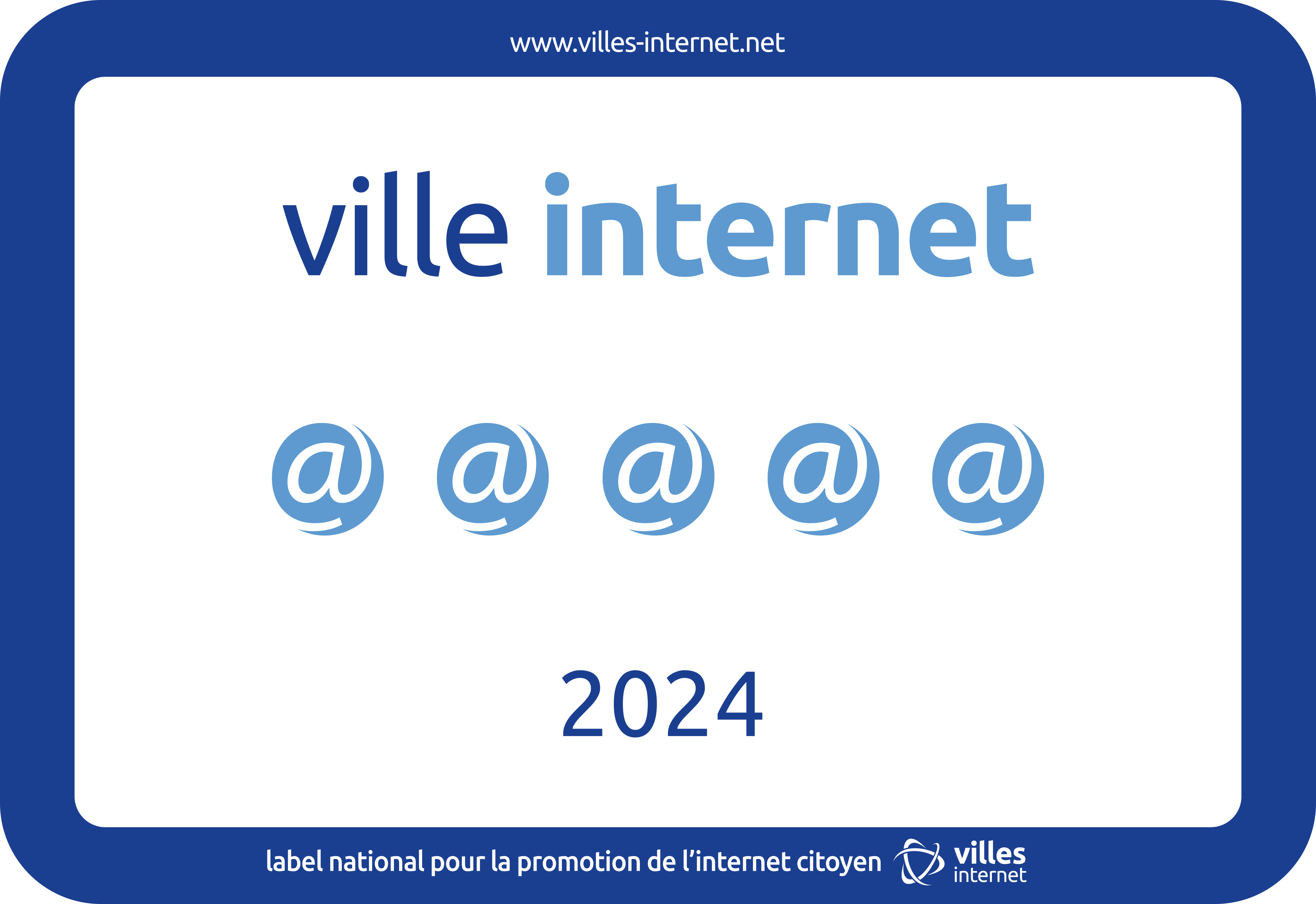 Logo Ville internet 2024