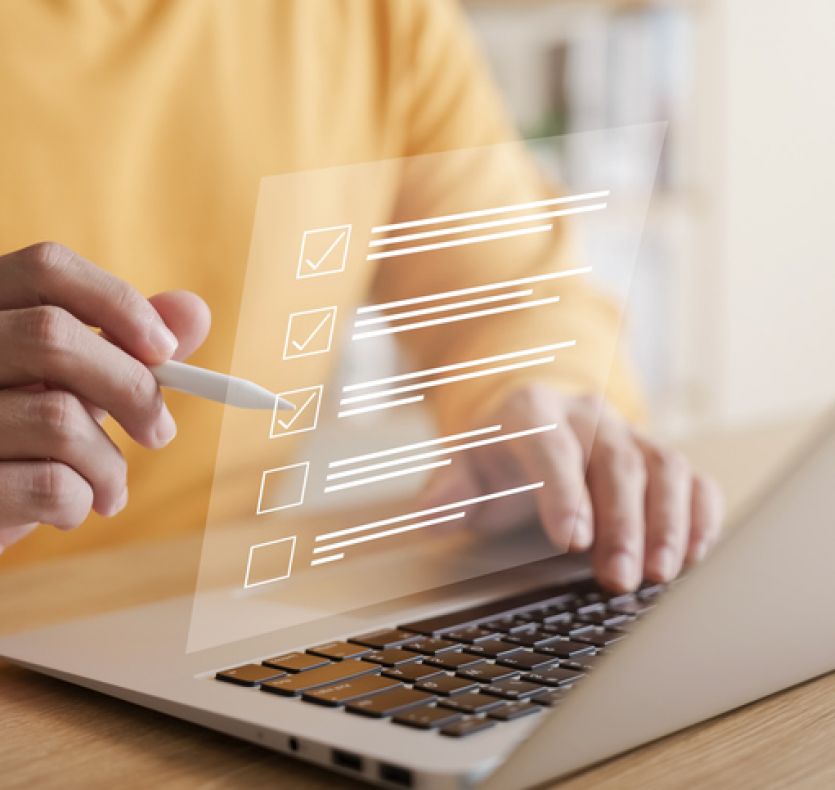 Remplir un formulaire en ligne