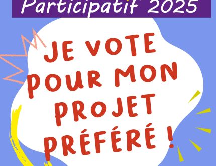 Budget participatif 2025