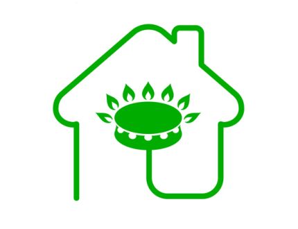 illustration maison gaz
