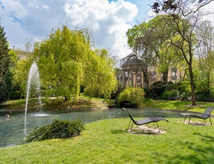 Jardin de l'Hôtel de Ville Epernay