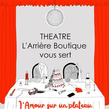Affiche Spectacle L'arrière boutique