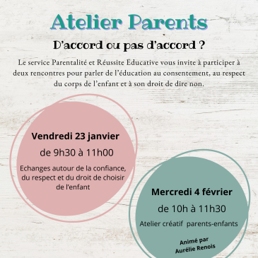 Atelier parents