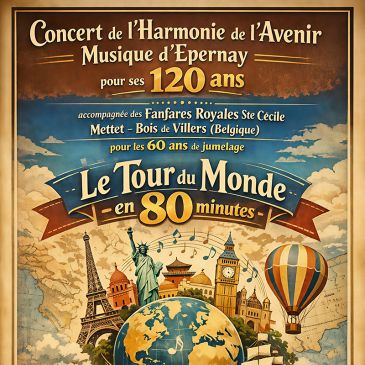 Concert Harmonie de l'Avenir Musique d'Epernay