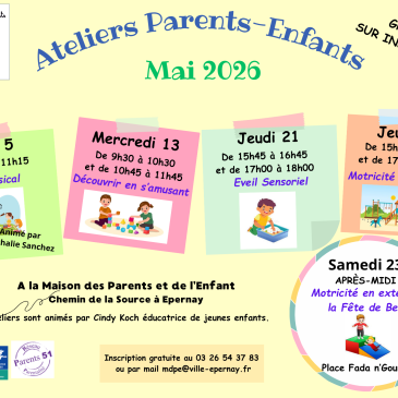 Ateliers parents mai 2026
