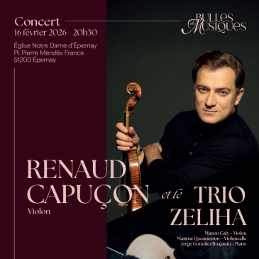 Affiche concert Renaud Capuçon