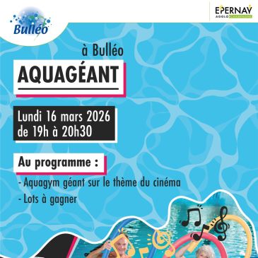 Aquagéant Bulléo 16 mars 2026