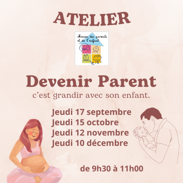 Atelier Devenir Parent rentrée 2026