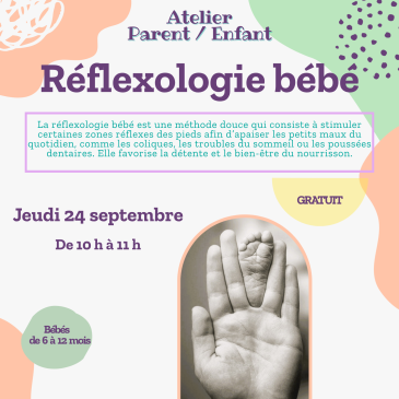 Atelier Réflexologie bébé