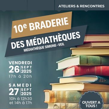 Braderie des médiathèques 2025