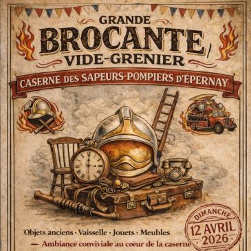 Brocante Amicale des Sapeurs Pompiers d’Epernay