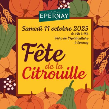 Fête de la citrouille Epernay 11 octobre 2025