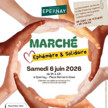 Marché solidaire et éphémère 2026