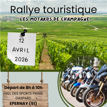 Rallye Touristique Epernay