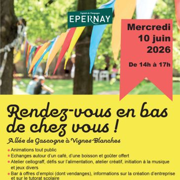Rendez-vous en bas de chez vous juin 2026