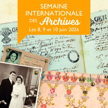 Semaine Internationale des Archives 2026