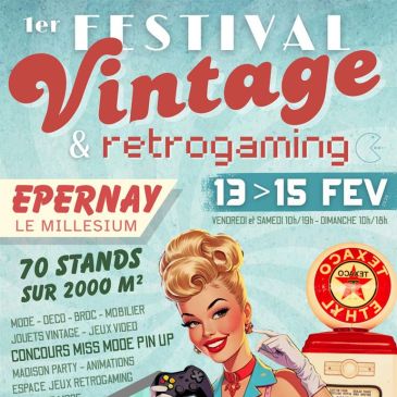 Festival vintage et retrogaming