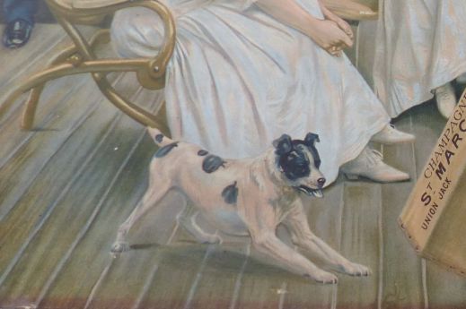 Affiche pour le Champagne Saint-Marceaux (détail) © Ville d’Epernay