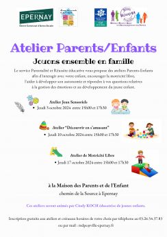 Les rdv de la parentalité