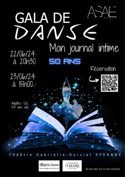 Gala de danse "Mon journal intime" ASAE