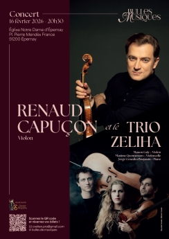 Affiche concert Renaud Capuçon