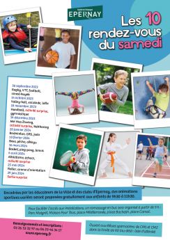 Sport : les "10 rendez-vous du samedi" (2023/2024)