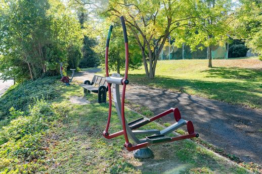 Aire de fitness du Parc Maigret