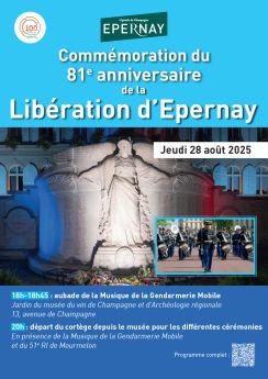 81e anniversaire de la Libération d'Epernay