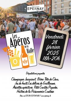 Apéros de la halle Février 2025