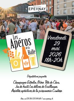Apéros de la Halle mai 2026