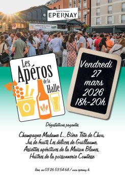 Apéros de la Halle mars 2026
