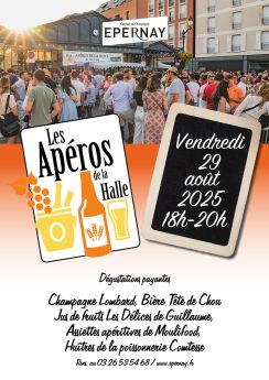 Apéros de la Halle août 2025