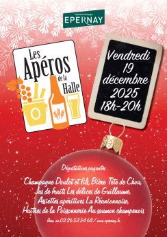 Apéros de la Halle décembre 2025