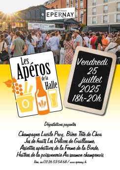 Apéros de la Halle juillet 2025