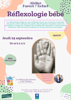 Atelier Réflexologie bébé