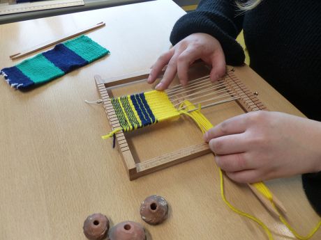 Atelier tissage - musée