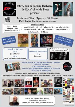 Bourse 100% fan de Johnny