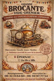 Brocante Amicale des Sapeurs Pompiers d’Epernay