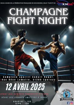 Champagne fight night