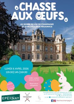 Chasse aux œufs musée 6 avril 2026