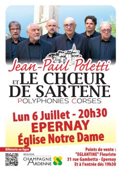 Concert - Le CHŒUR DE SARTENE