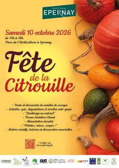 Affiche Fête de la Citrouille