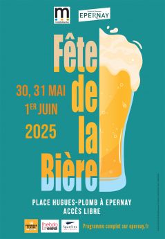 Affiche Fête de la Bière 2025