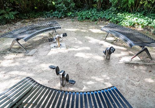 Aire de fitness parc Hôtel de Ville