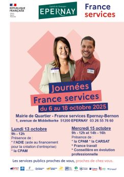 Journées Portes ouvertes Mairie de quartier France Services