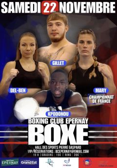 Gala de boxe Epernay - 22 novembre 2025