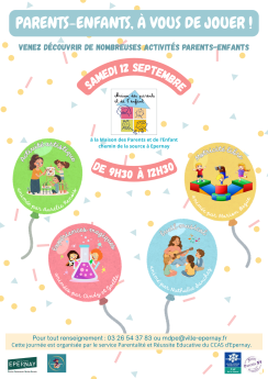 Matinée parents enfants septembre 2026