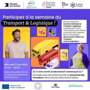 Découverte métiers transport logistique