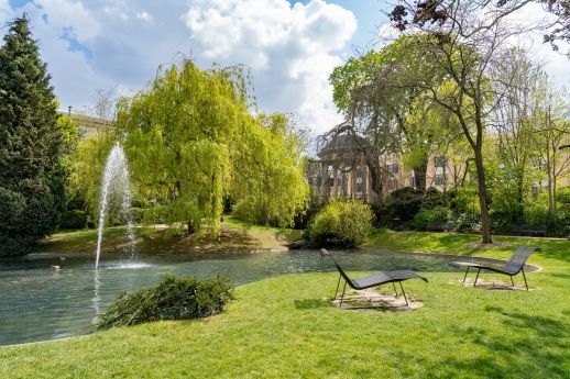 Jardin de l'Hôtel de Ville Epernay