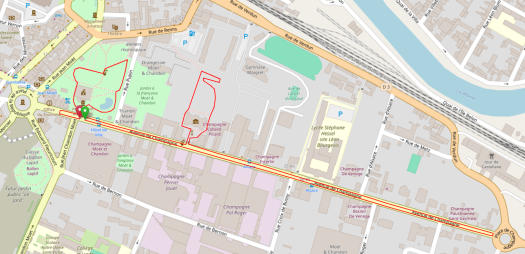 Parcours Challenge des 100 km